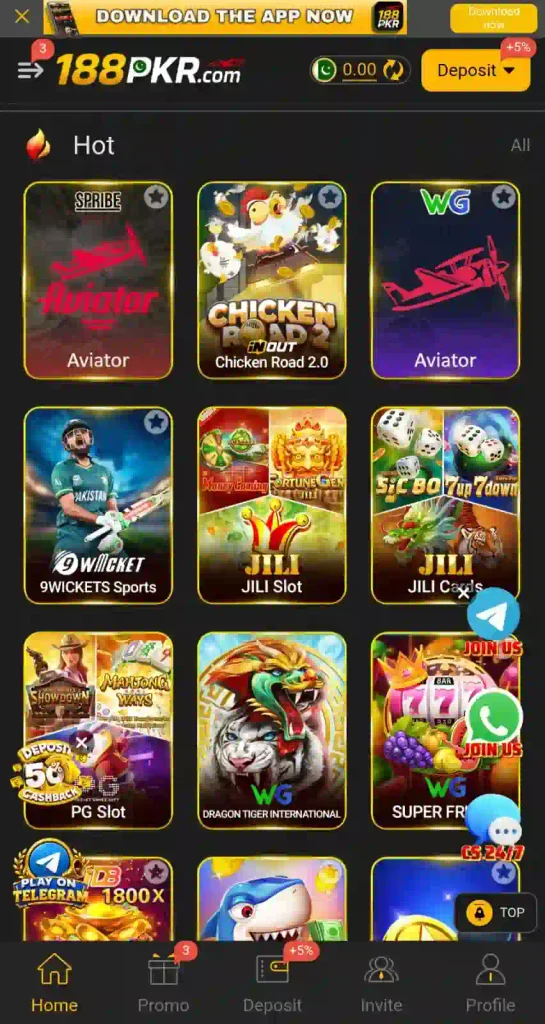 188PKR Game Download Best Real Money App For Android Users