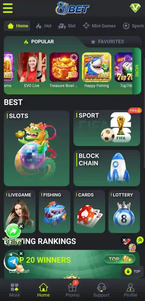 8JJBet Game Download New Earning App Free For Android
