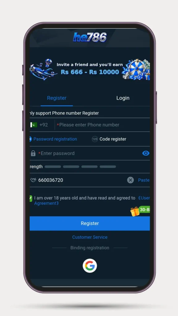 HE786 Game APK Best Earn Money App Download For Android