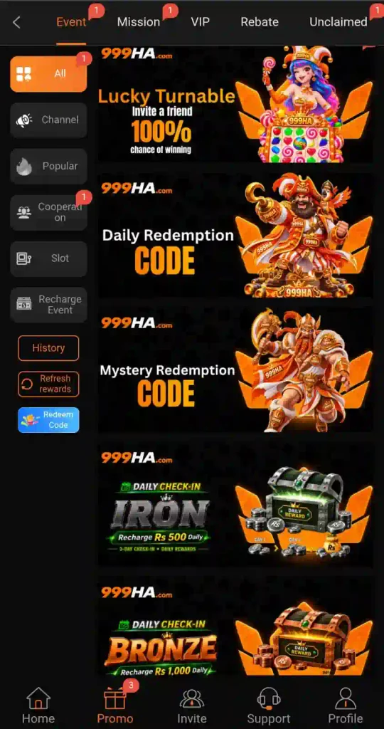 999HA Game Download Top Earning Platform Free For Android & iOS