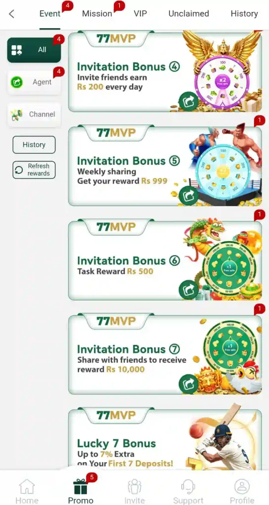 77 MVP Game Download {Real Money App} Free For Android