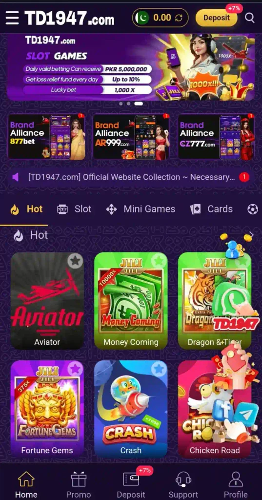 TD 1947 Game Download Easy Earning App For Android user