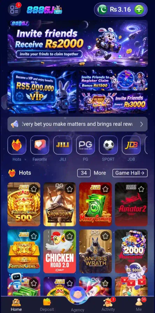 888GJ Game Download Easy Earning App For Pakistani User