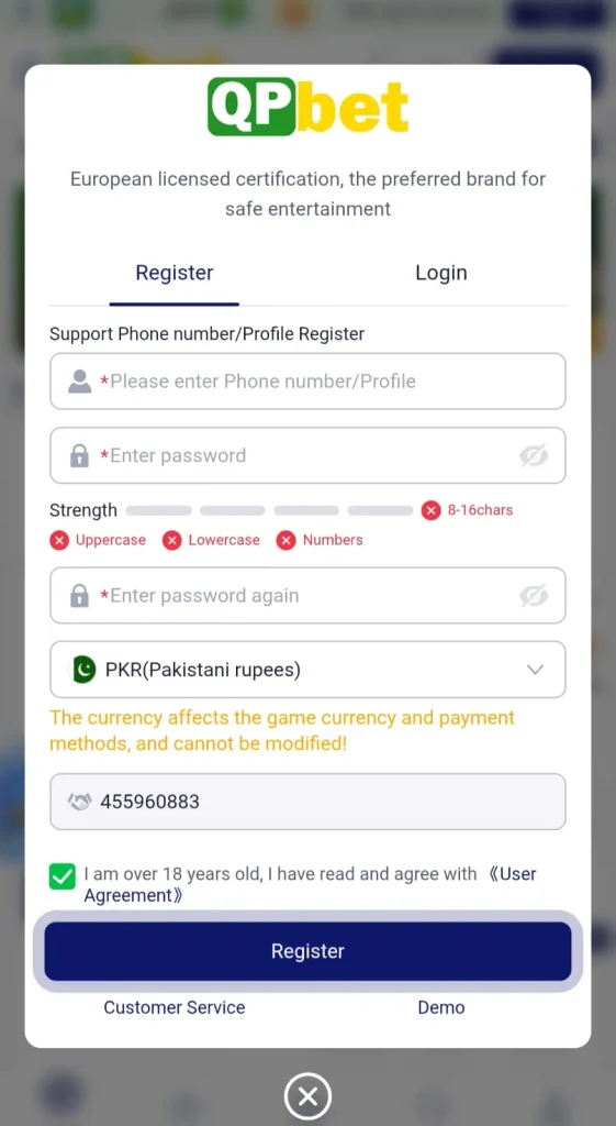 QPBET Game Download Best Earn Money App In Pakistan